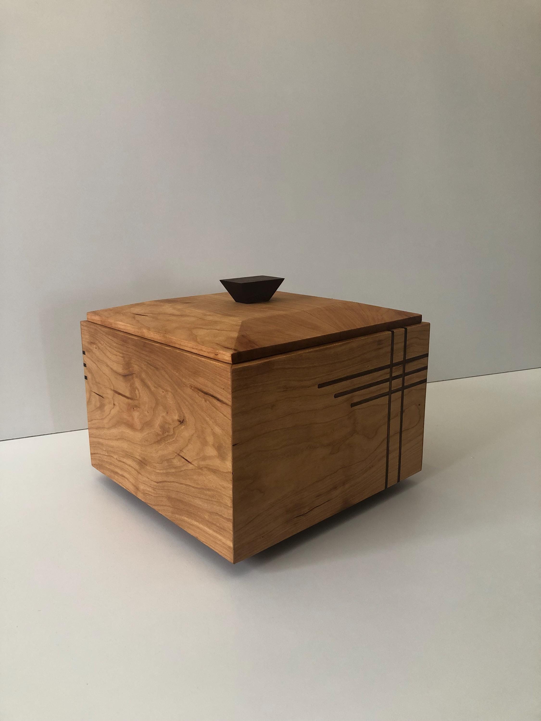 Handcrafted memorial cremation urn